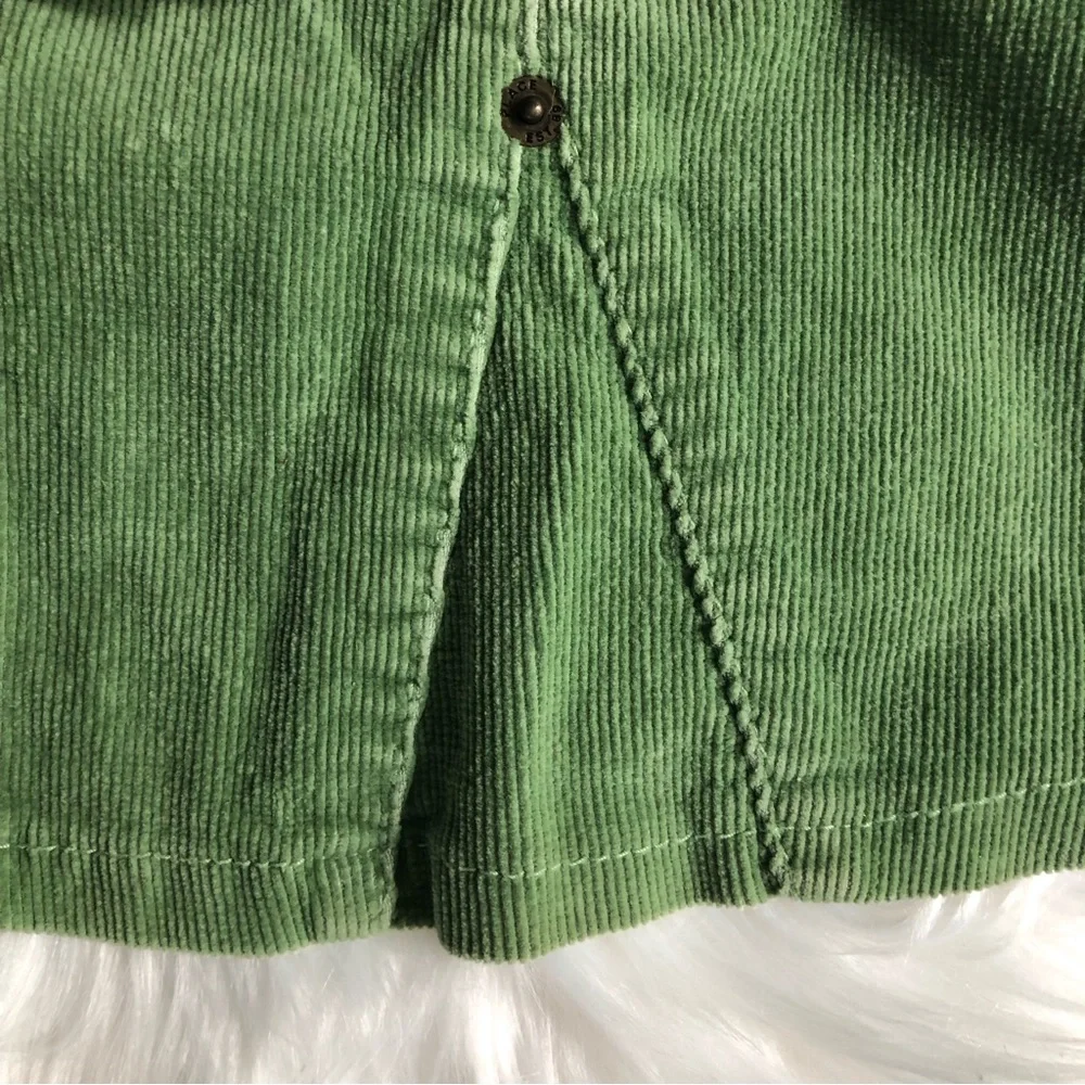 5x$25 The Children’s Place Green Flare Corduroy Skirt, 6